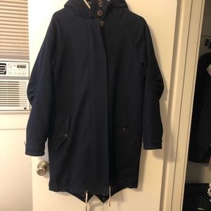 Women's Fred Perry Wool Fishtail Parka
